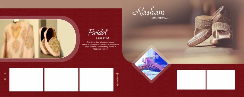 12X30 Wedding Album PSD Free Download 