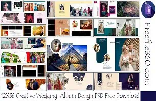 Creative Wedding Album Design