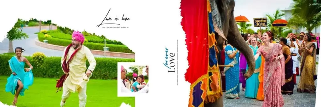 Creative Wedding Album Design