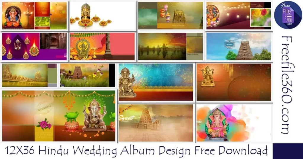 Hindu Wedding Album Design