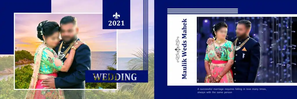 12X36 Wedding Album PSD Free Download