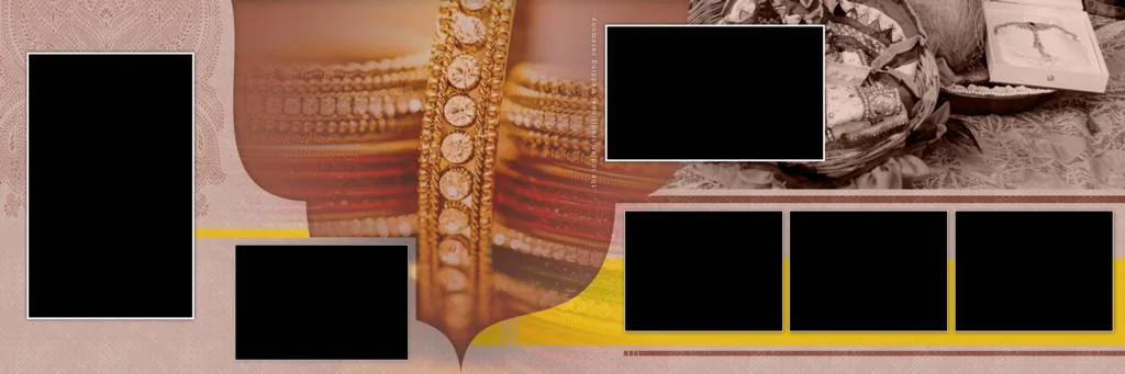 12X36 Wedding Album PSD Template