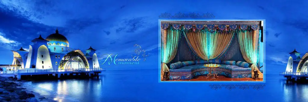 12x36 Muslim Wedding Album Design