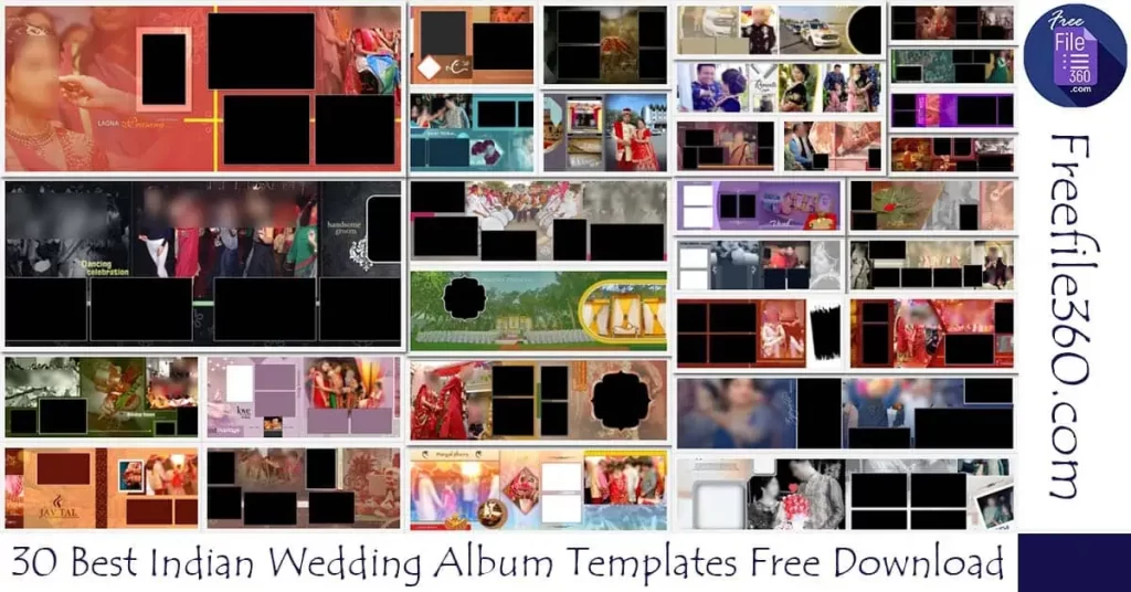 Indian Wedding Album Templates Free Download