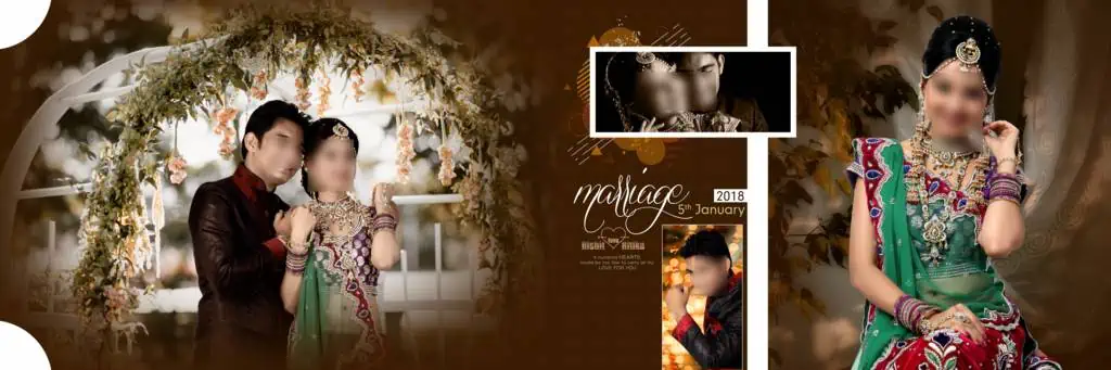 12X36 Wedding Album PSD