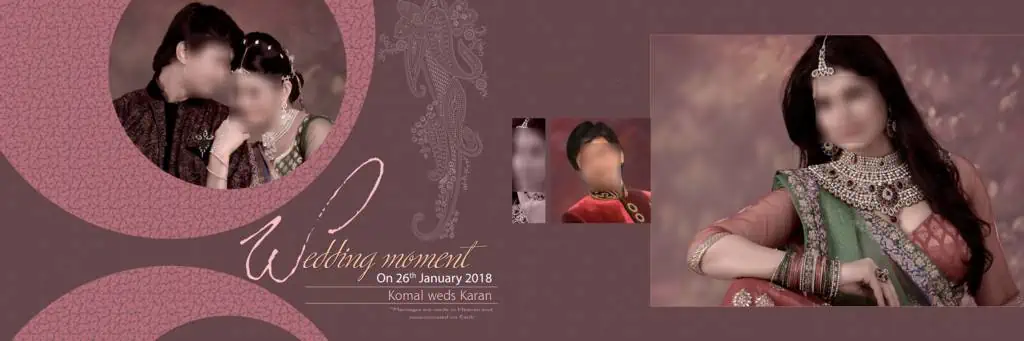 12X36 Wedding Album PSD