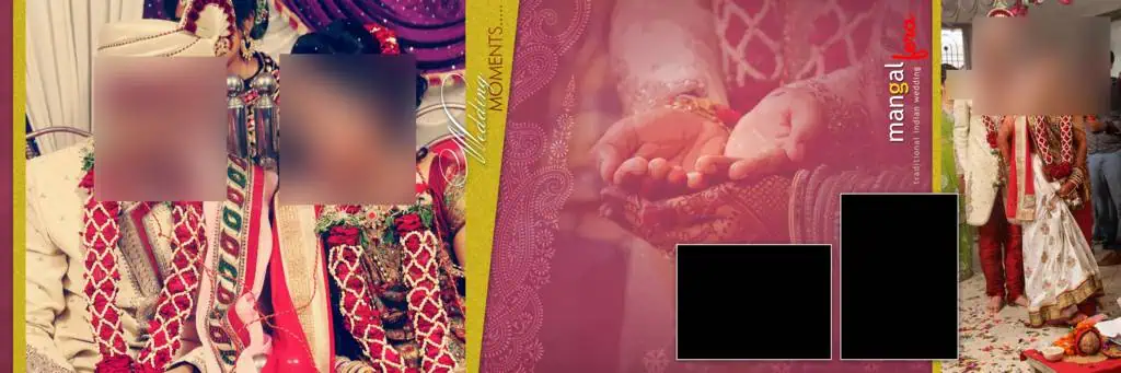 Creative Indian Wedding Album Design