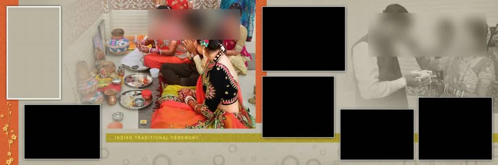 Creative Indian Wedding Album Design