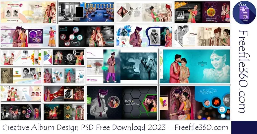 Creative Album Design PSD Free Download 2023