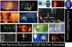 New Karizma Background 12x30 Psd