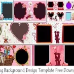 Mug Background Design Template