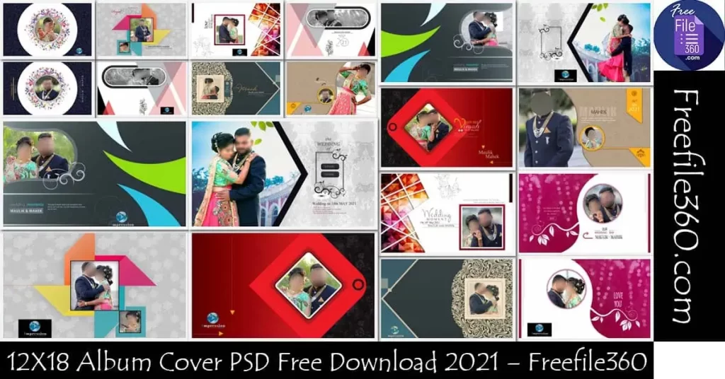 12X18 Album Cover PSD Free Download 2021