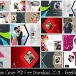 12X18 Album Cover PSD Free Download 2021