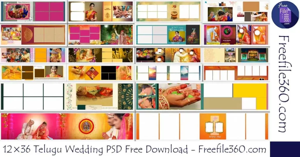 Telugu Wedding PSD