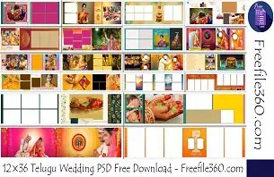 Telugu Wedding PSD