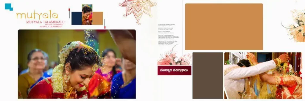 Telugu Wedding PSD 