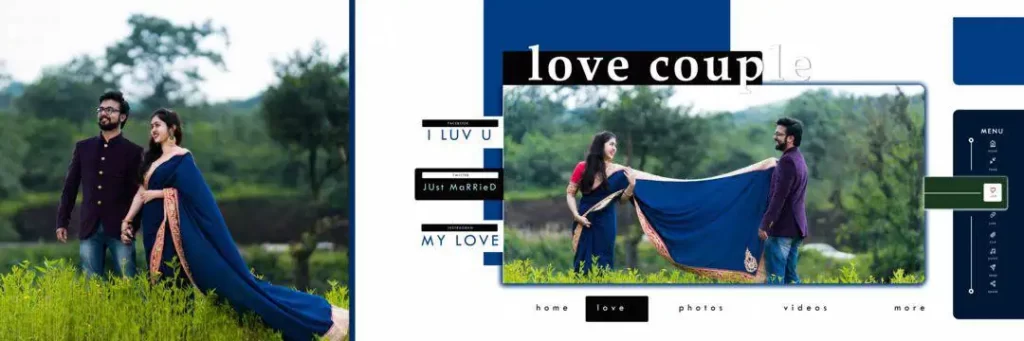 Pre Wedding Album Design