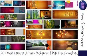 Karizma Album Background PSD