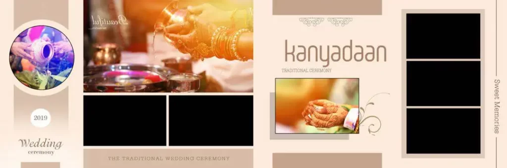 Indian Wedding Album Design Templates