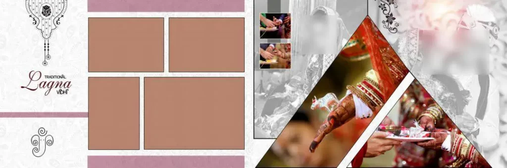 Indian Wedding Album Design Templates