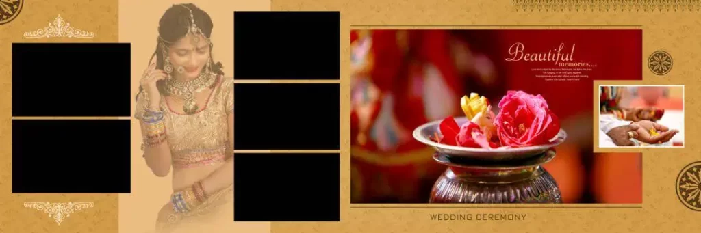 Indian Wedding Album Design Templates