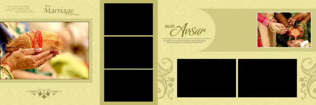 Indian Wedding Album Design Templates