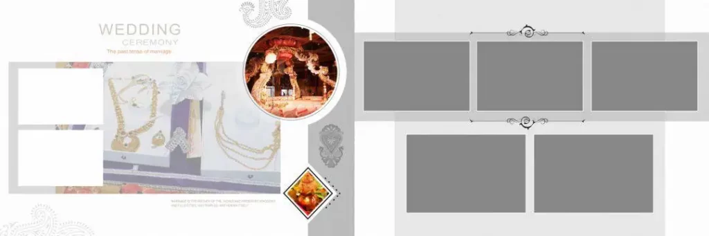 Indian Wedding Album Design Templates