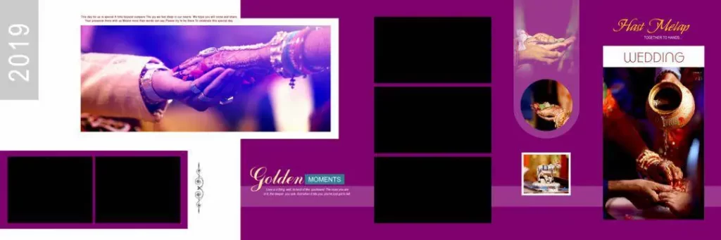 Indian Wedding Album Design Templates