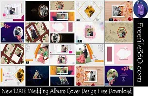 Wedding Album Cover Design Free Download