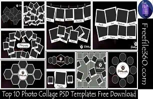 Photo Collage PSD Templates