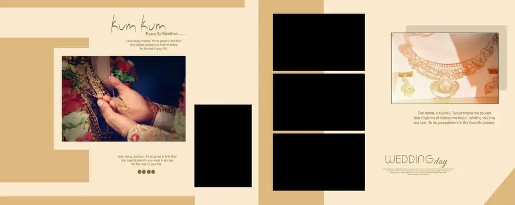 12X30 Wedding Album Templates