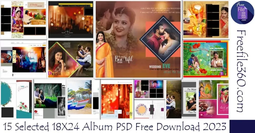 18X24 Album PSD Free Download 2023