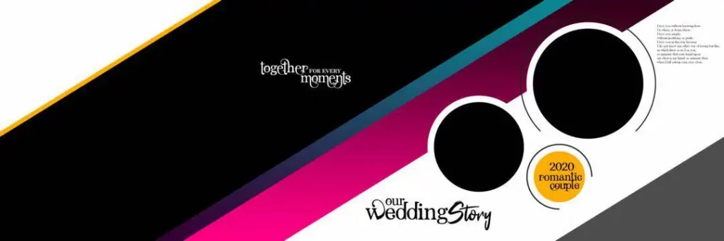 Creative Pre Wedding Album Design