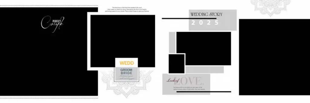 Kerala Wedding Album Design 12X36