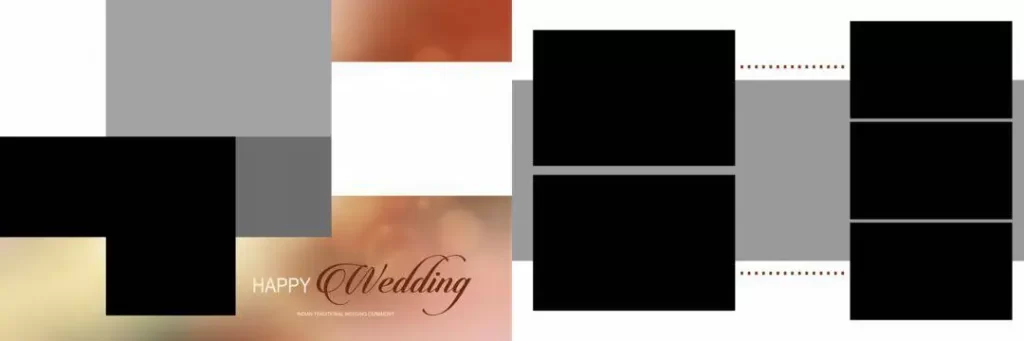 25 Wedding Album DM 12x36 PSD Templates