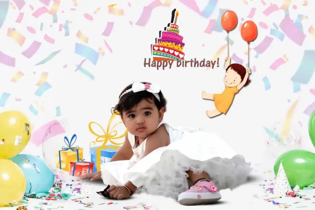 Happy Birthday PSD Template Free Download 