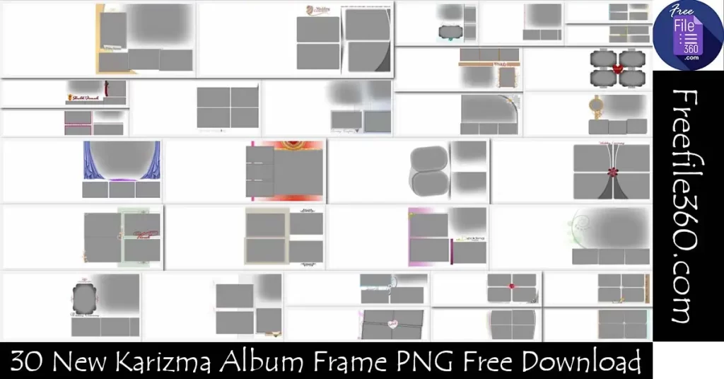 Karizma Album Frame PNG