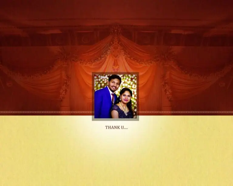 Front Cover Indian Wedding Album Cover Design