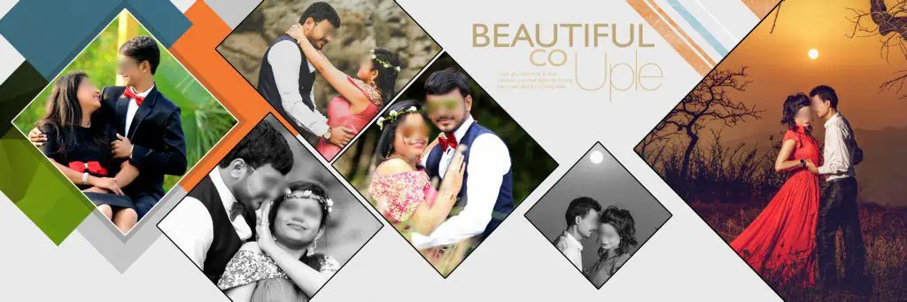 12X36 Pre Wedding Album PSD