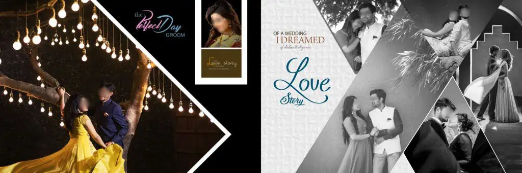 12X36 Pre Wedding Album PSD