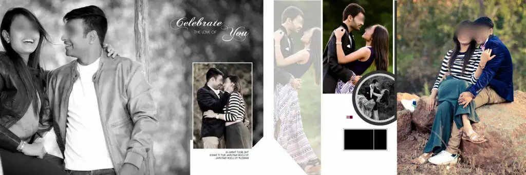 12X36 Pre Wedding Album PSD